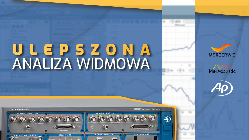 Usprawniona analiza widmowa FFT w programie APx500