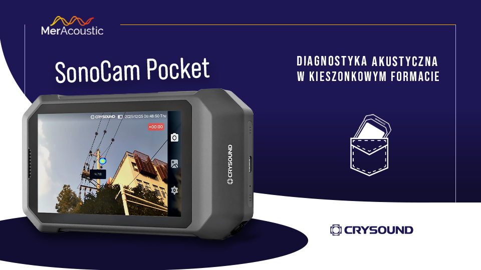 Crysound SonoCam Pocket: Diagnostyka akustyczna w kieszonkowym formacie