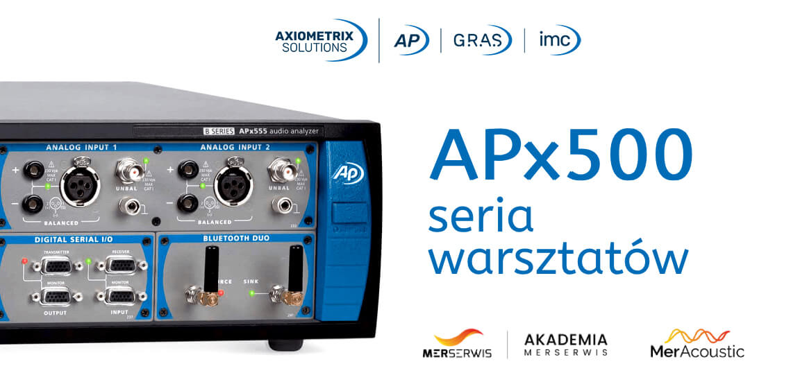 Odkryj świat Axiometrix: Pomiary Audio - Dołącz do globalnej serii warsztatów!