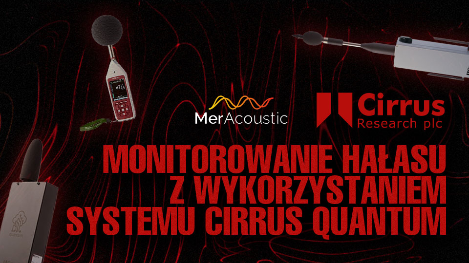 Monitorowanie hałasu z wykorzystaniem systemu Cirrus Quantum